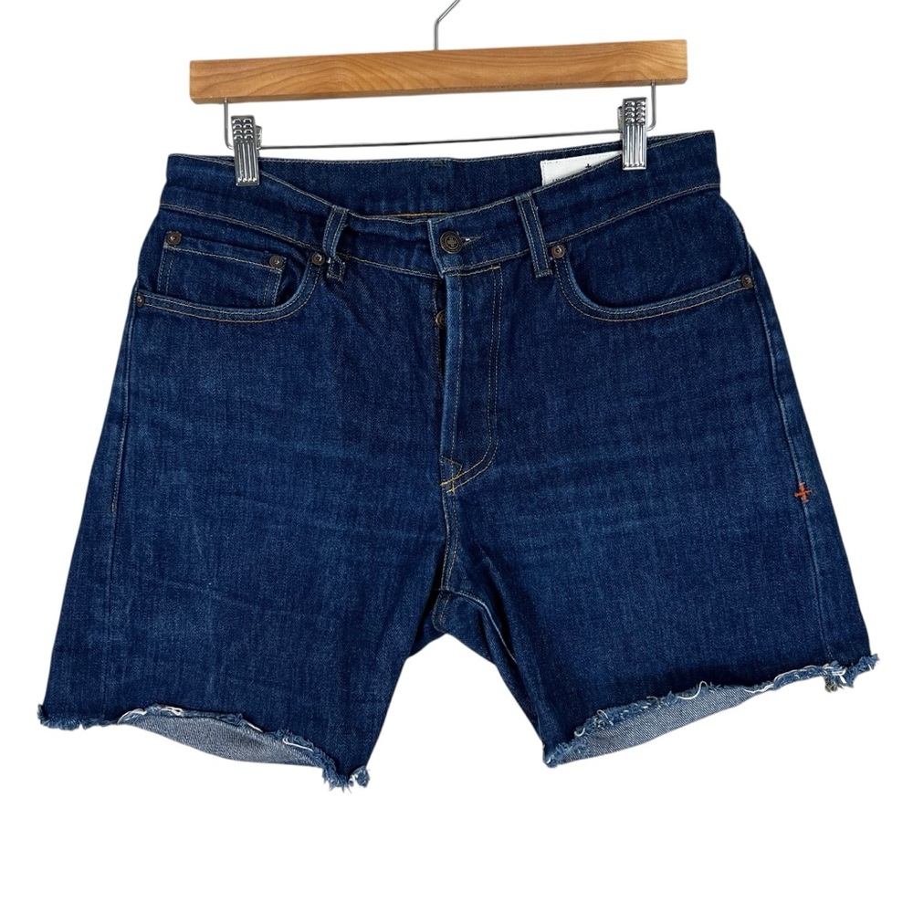 Imogene and Willie Dark Wash Barton Slim Jean Shorts